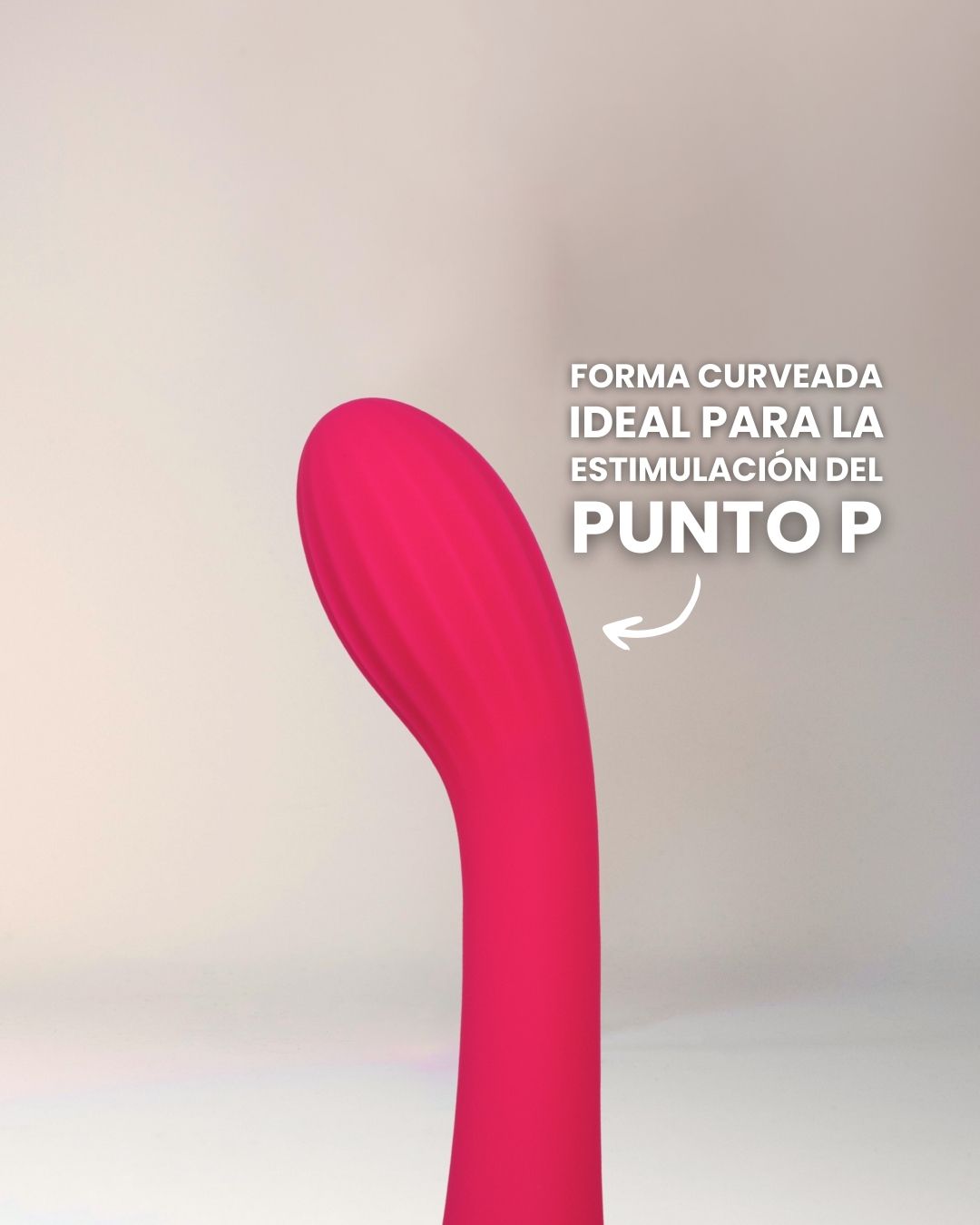 Vibrador con estimulación Punto G Rosa: Sabrina