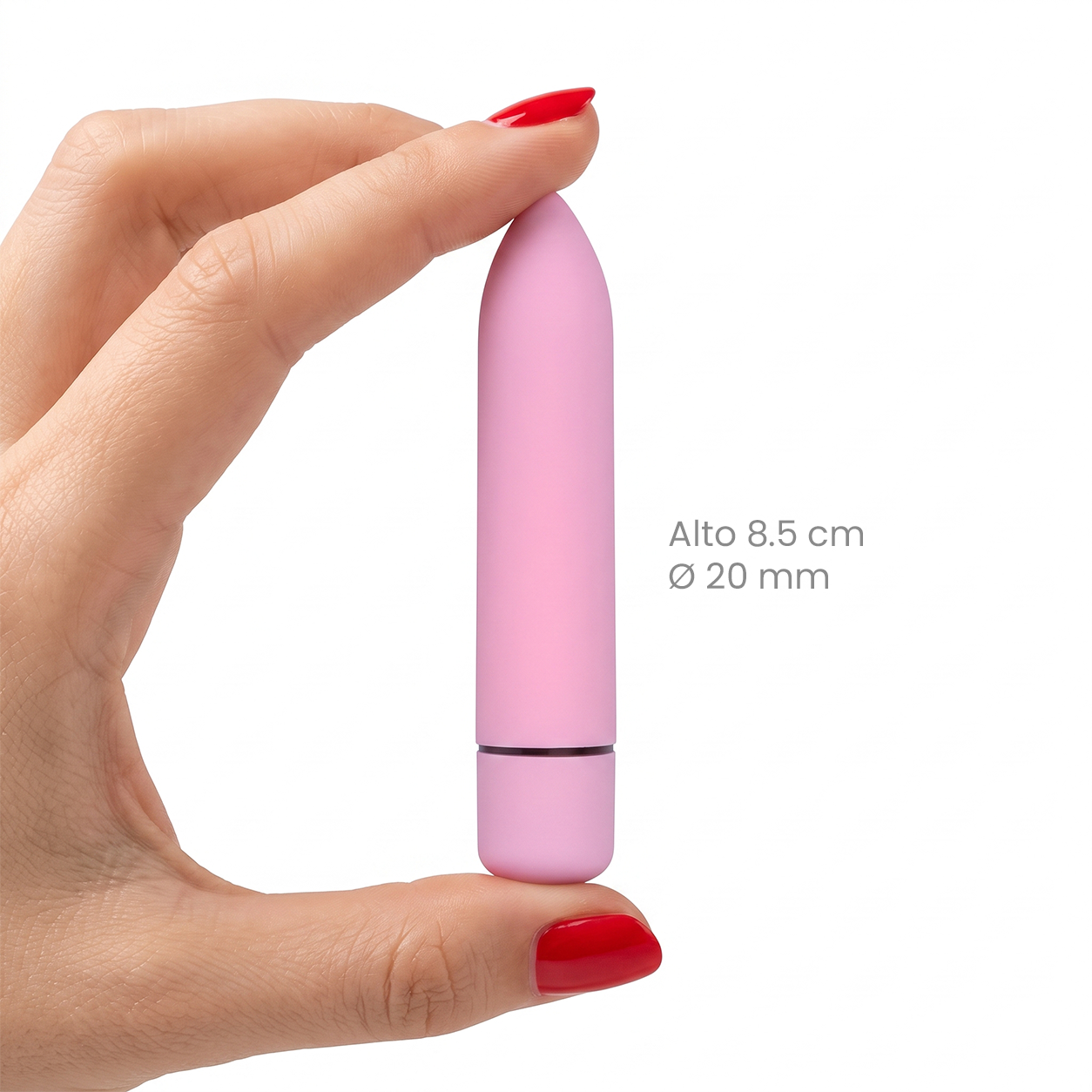 Bala discreta Rosa