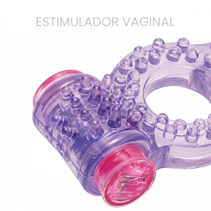 Anillo vibrador con bolita