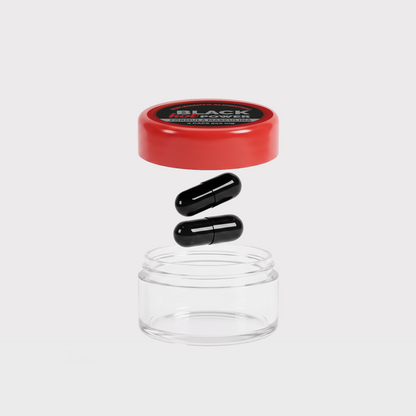 Vigorizante Masculino: Black Hot Power 2 Cápsulas ToyHot